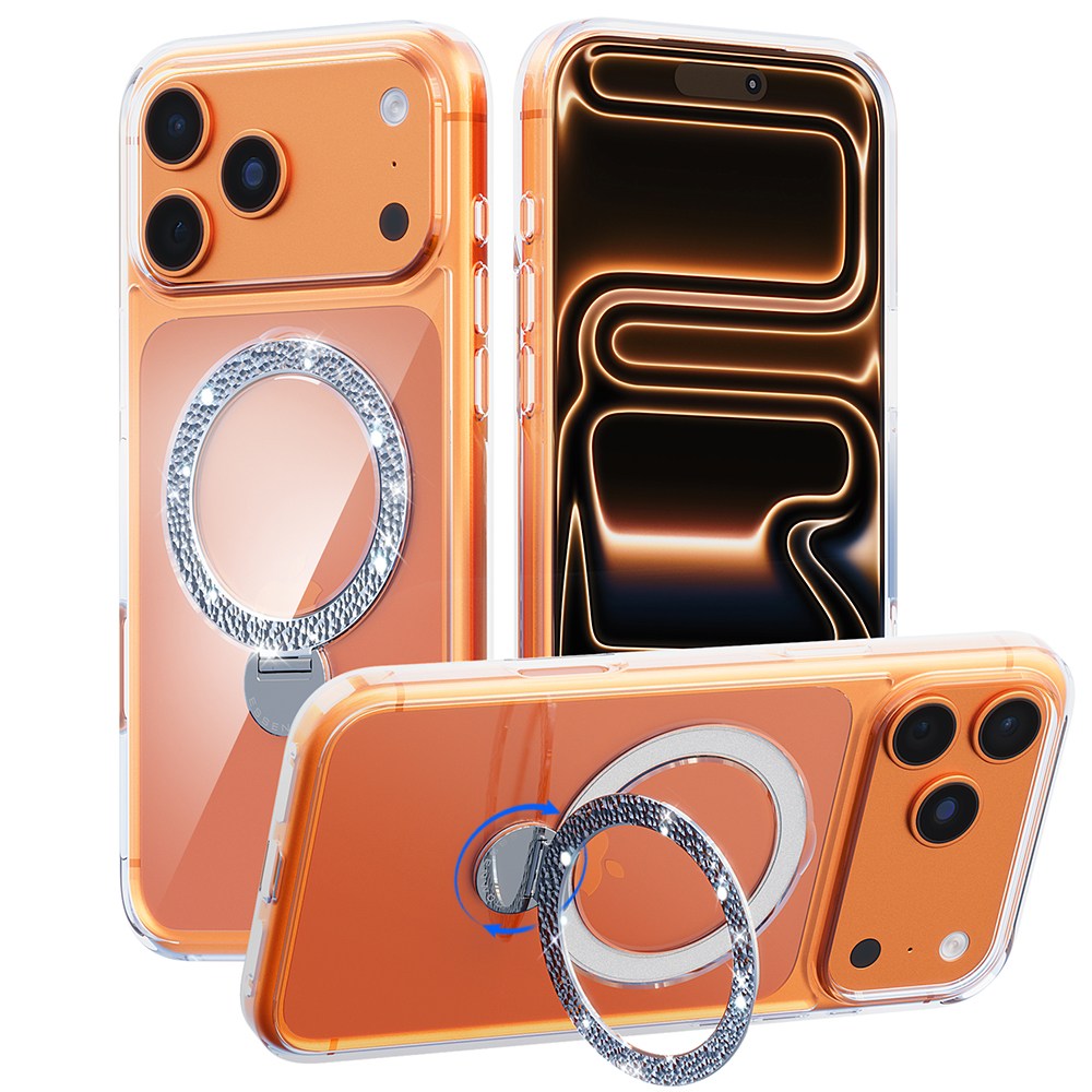 ESSENWOO 변색 방지 360도 회전 스탠드 Mag Safe 풀세트 보호 케이스 반짝이는 별빛 시리즈 16,890원