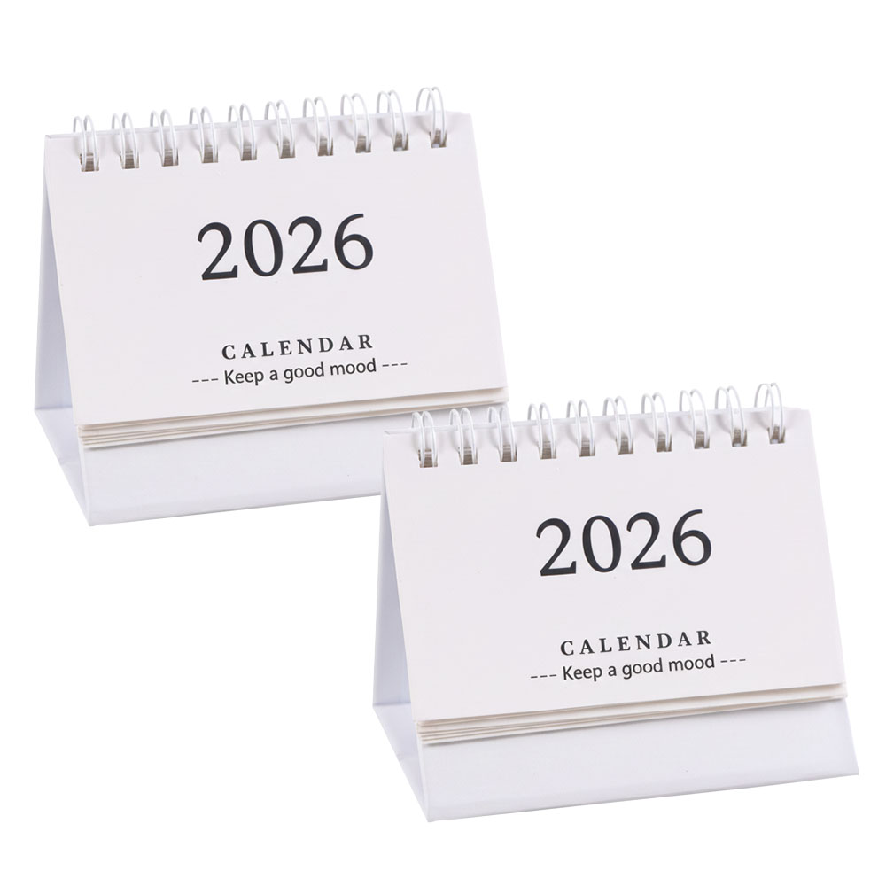 디어앤미 2026 데스크 캘린더 책상 탁상 미니 달력 2P 7,700원