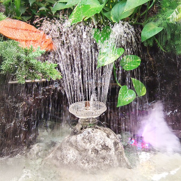 꼬모가든 꽃분수와 수중모터 (대/소) 실내분수 홈가드닝 물멍 힐링 수경정원 인테리어 자연가습 미니분수대 54,900원