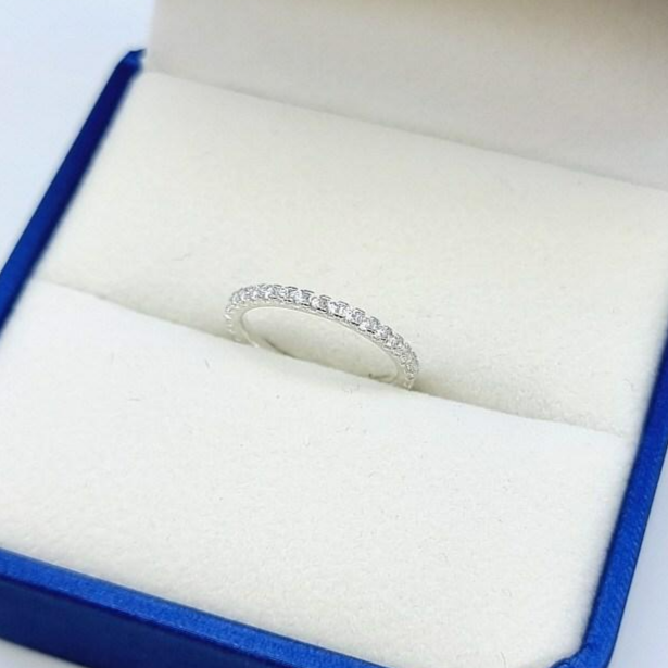 [925Silver] 올큐빅 반지 레이어드반지 큐빅가드링 은반지 22,900원