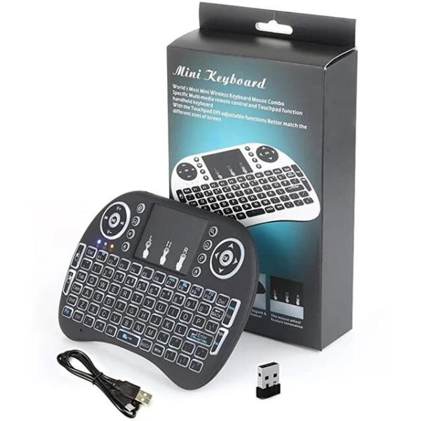 라즈베리 파이 4 LED 백라이트 미니 2.4G 무선 키보드 에어 마우스 모델 B 3 4B 용 22,200원