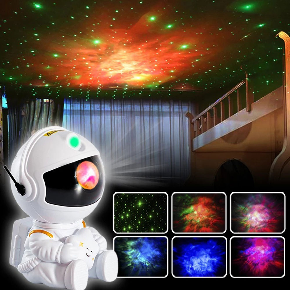 우주 별밤 미니 무드등 은하수 비행사 충전형 조명 18,910원