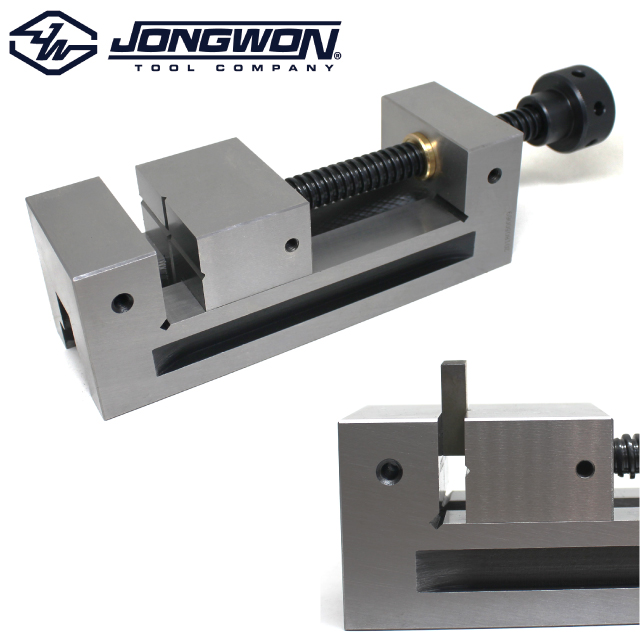 제이원 정밀바이스 연마바이스 4.0 QGG100 핸들형 스크류타입 100mm 제이원, 핸들바이스, 1개 185,900원