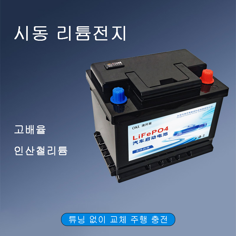 자동차 인산철 시동 배터리 12V 85-110AH 301,670원