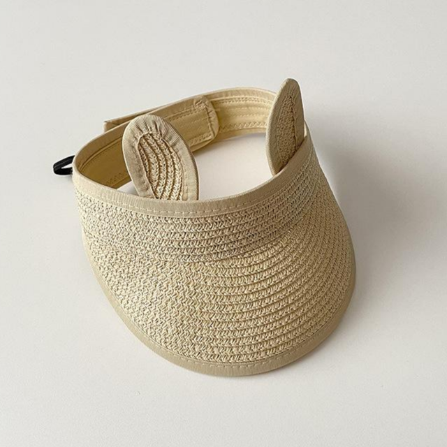 [피앤제이스토어] 아동 썬캡 밀짚 모자 12,900원