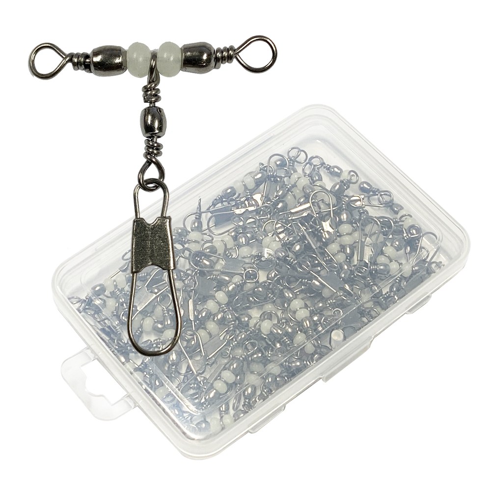 씨케이 / 원터치 T형 삼각도래 50개 세트 / 한치, 갑오징어, 무늬 오징어 / 광어 다운샷 채비 / 채비 걸림이 없는 무미늘 특수 도래 15,000원