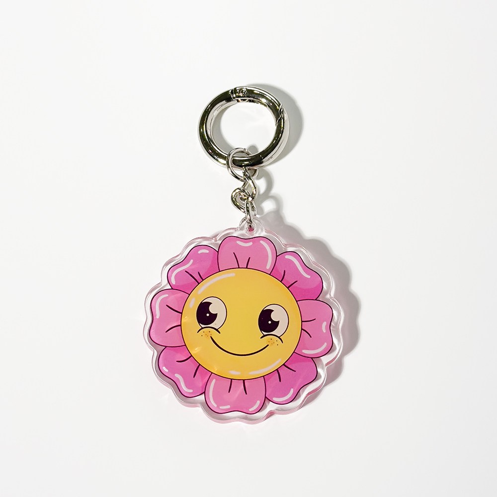 에버피크 핑크 플라워 열쇠고리 키링 키홀더 에어팟 고리 6,200원