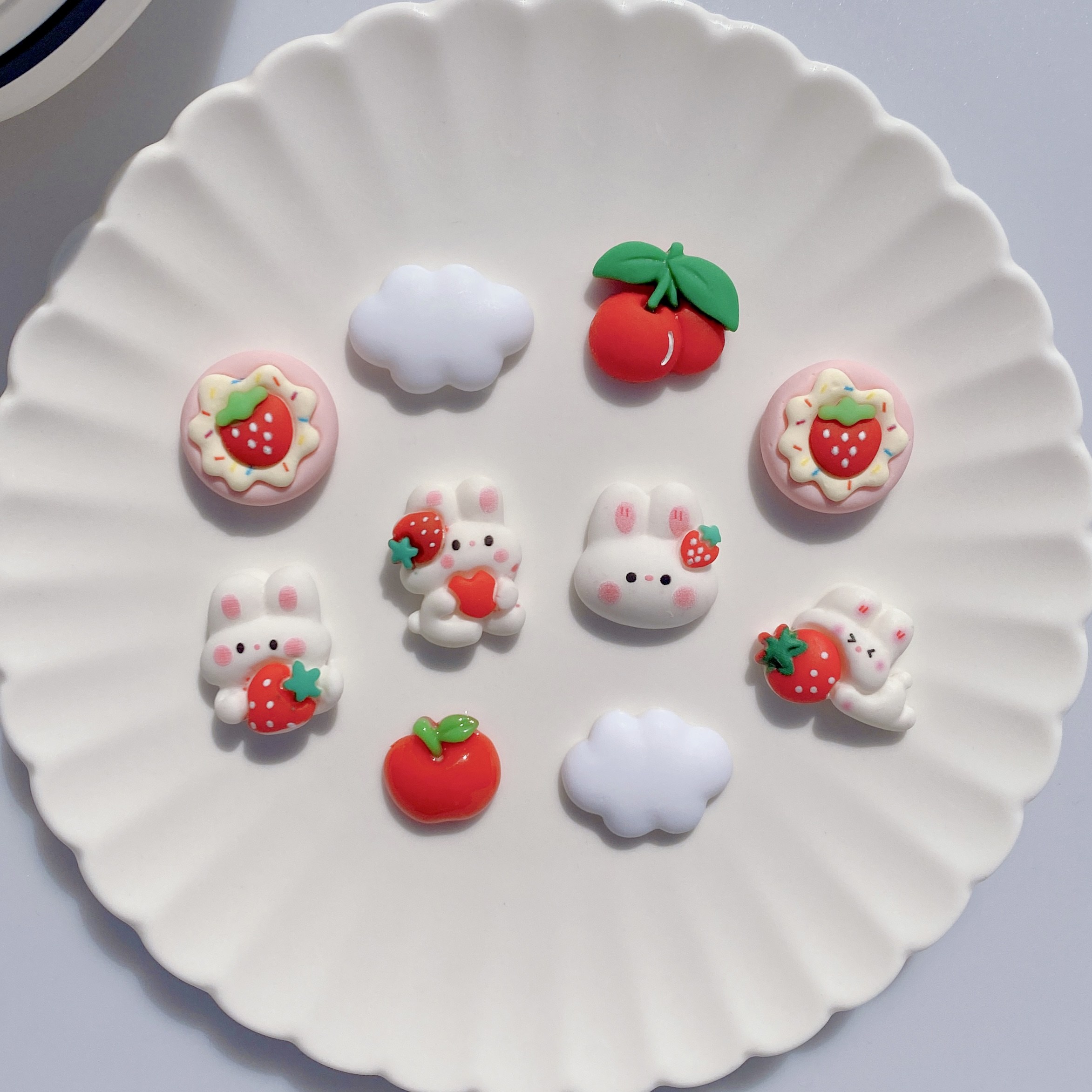 토끼는 딸기를 좋아해 파츠 10pcs 세트 9,900원