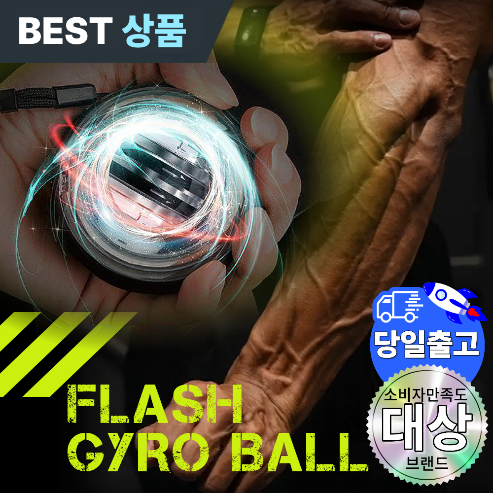 플레시 자이로볼 전완근 악력 손목 운동기구 스트레칭 파워볼 19,800원