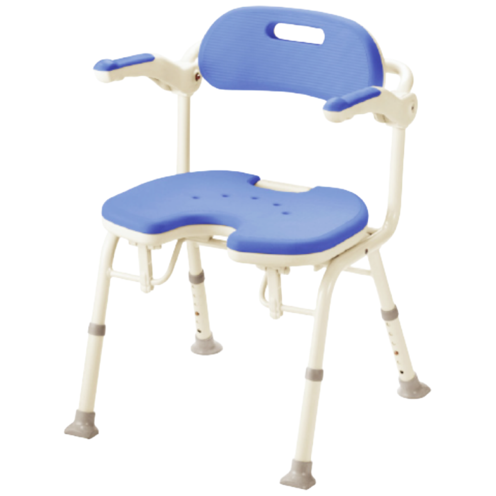 IU 목욕의자 복지용구 어르신 노인 환자용, 1개, 블루 장기요양 본인부담금 9% 15,750원