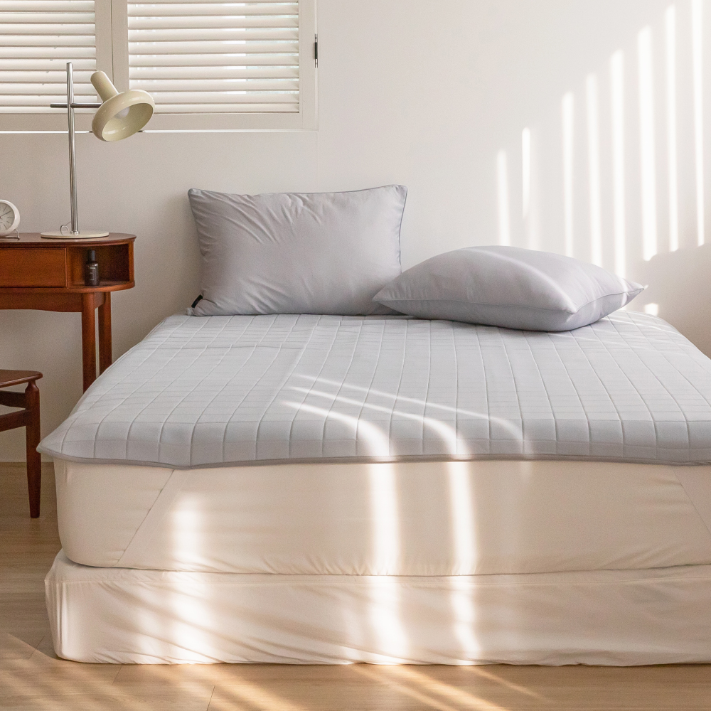 헬로우슬립 쿨프레쉬 냉감 에어매쉬 고정밴딩 침대패드, 그레이, 쿨매트 39,900원