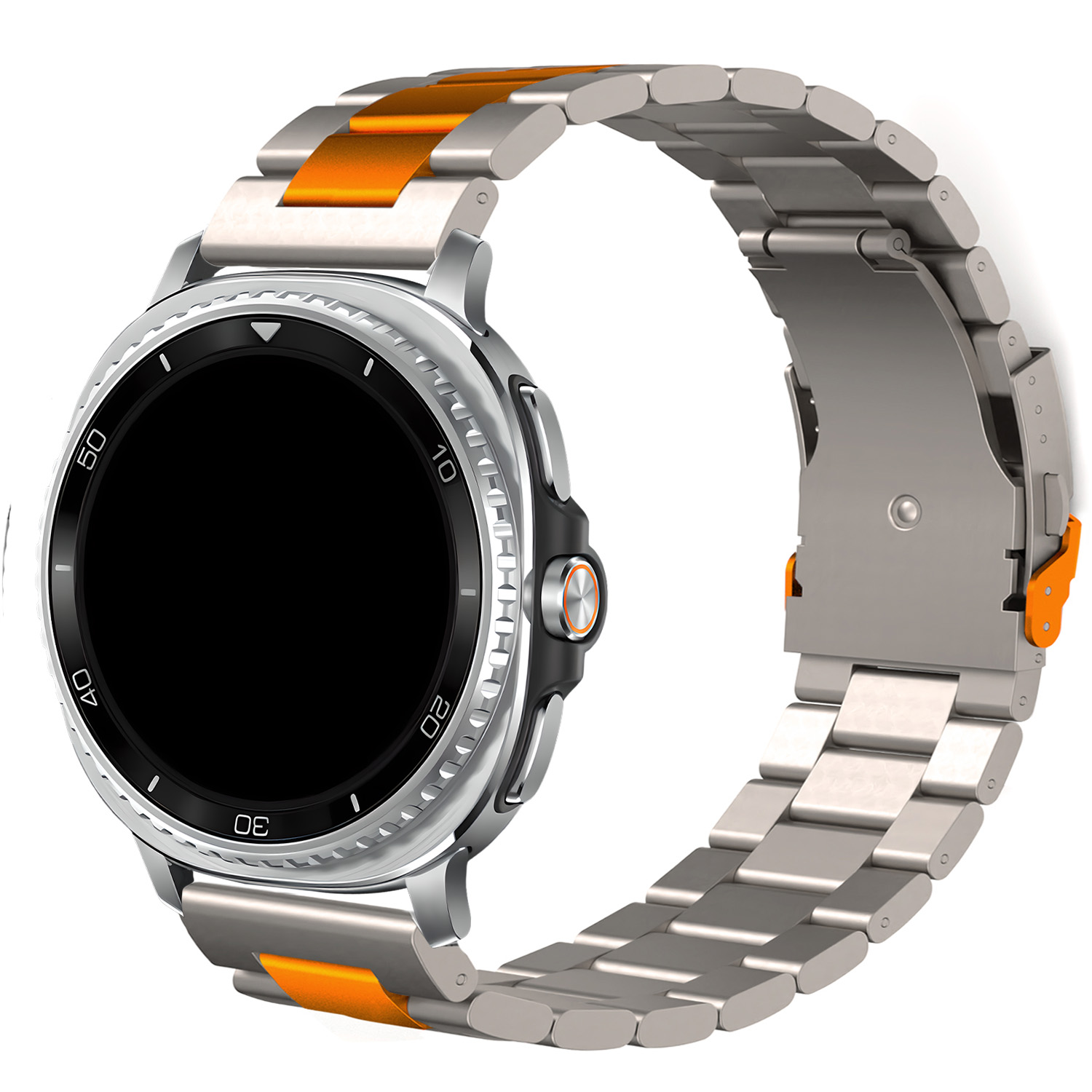 삼성 갤럭시워치8/워치8 클래식 호환 3중 티타늄 합금 메탈 스트랩 40/44/46mm 35,900원