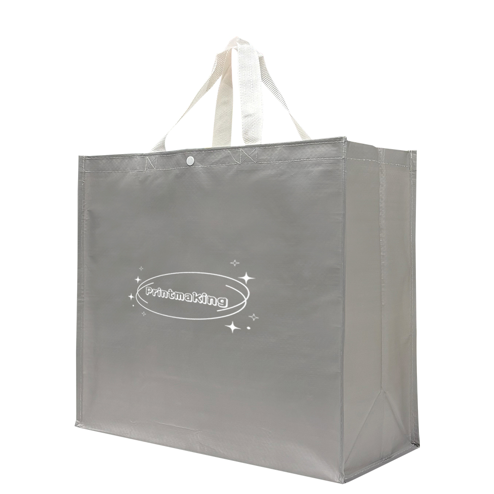 100개세트 아트퓨어 장바구니 타포린 중형 인쇄무료 분리수거 장바구니 코스트코가방 에코백 리유저블 쇼핑백, 100개, 그레이x바닥보강있음x인쇄있음(19x8cm사이즈) 197,000원