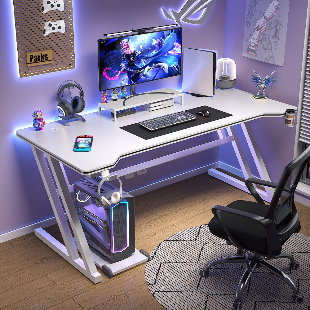 투에스리빙 컴퓨터 게이밍 책상, 화이트 47,900원