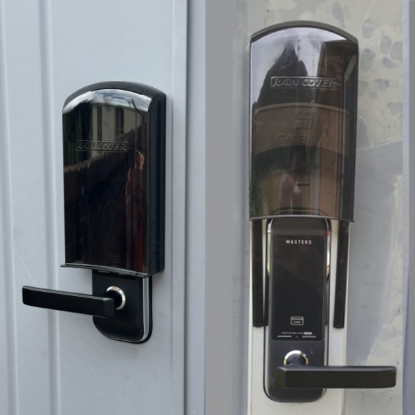 도어락 레인커버 번호키레인커버 방수커버 빗물방지 비막음 번호키방수 RC, 현재가 13,100원