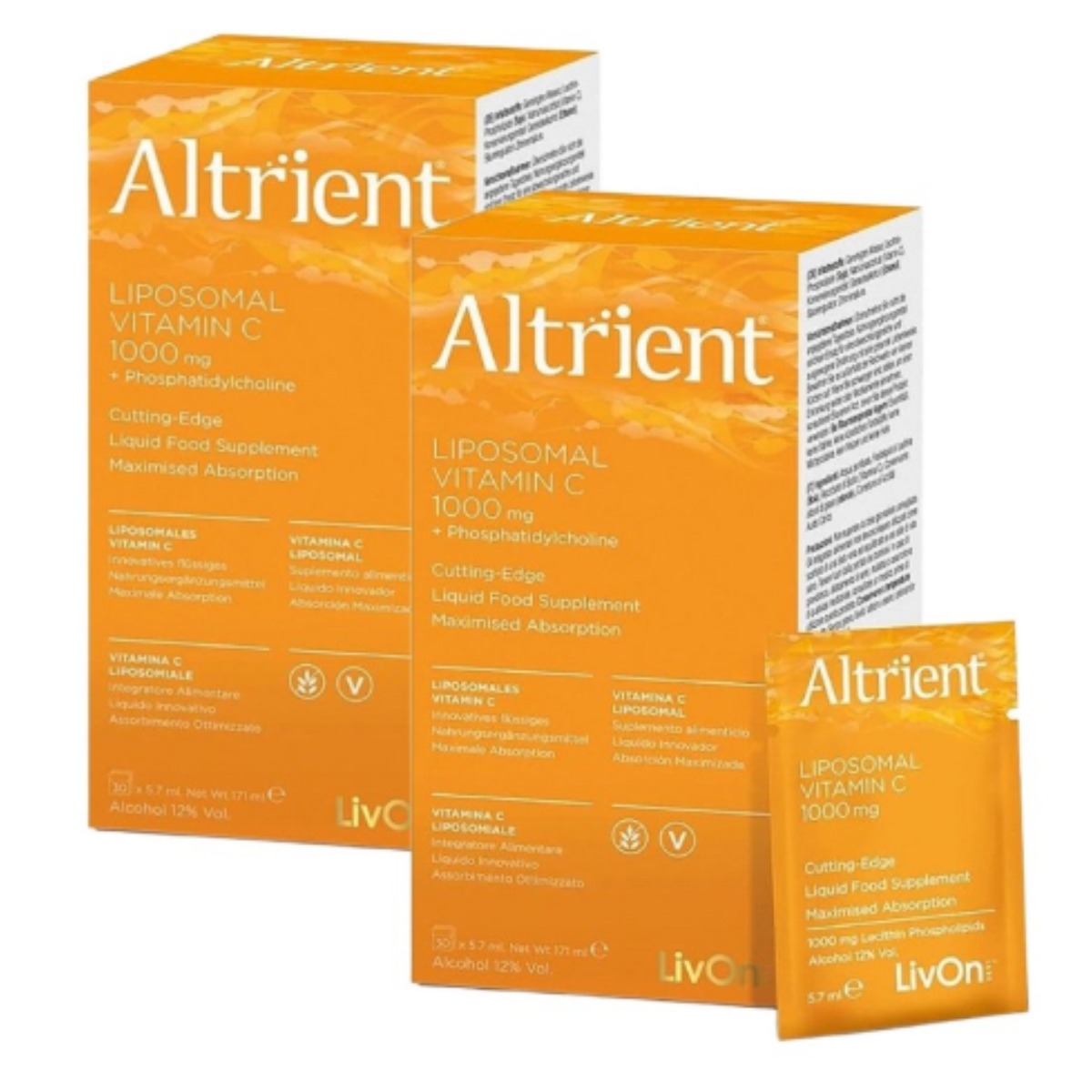 알트리젠트 리포좀 비타민C 1000mg X2개, Altrient 독일배송, 2개 209,980원