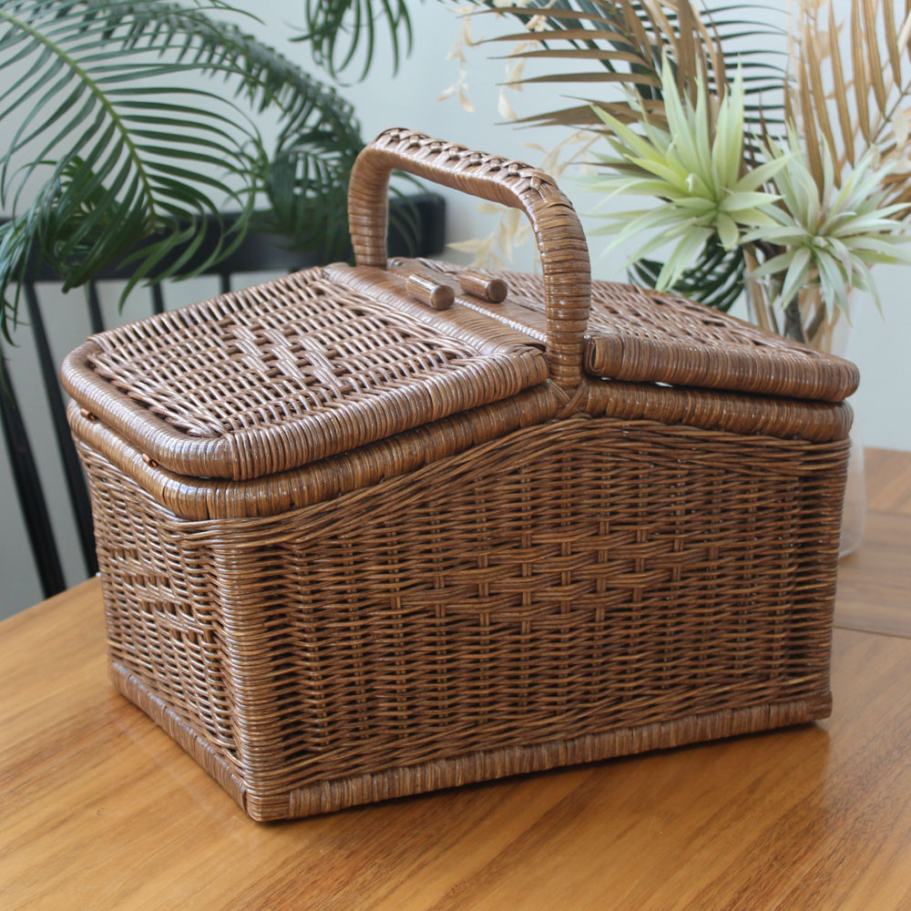 메종인다라탄샵 베이직 라탄 피크닉 바구니 B601 31,580원