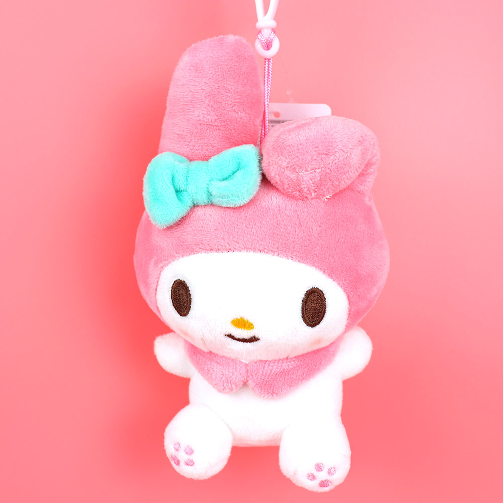 산리오 캐릭터 인형 키링 가방고리 열쇠고리 쿠로미 마이멜로디 시나모롤 폼폼푸린, 1개, 1.기본-마이멜로디인형키링 5,500원