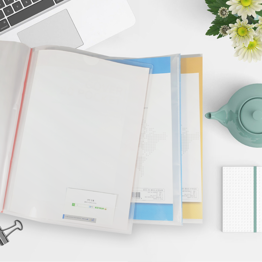 인터탑 아이존 고투명 셀프메이드 커버클리어화일 10매 20매 30매 40매 당일발송 무료배송, 고투명(20매)*1개 2,100원