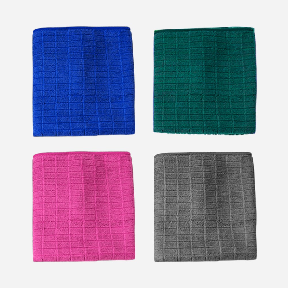 월드크린 극세사 바둑 행주 30x40 15장 다용도 크리너 타올 걸레, 15매 11,900원