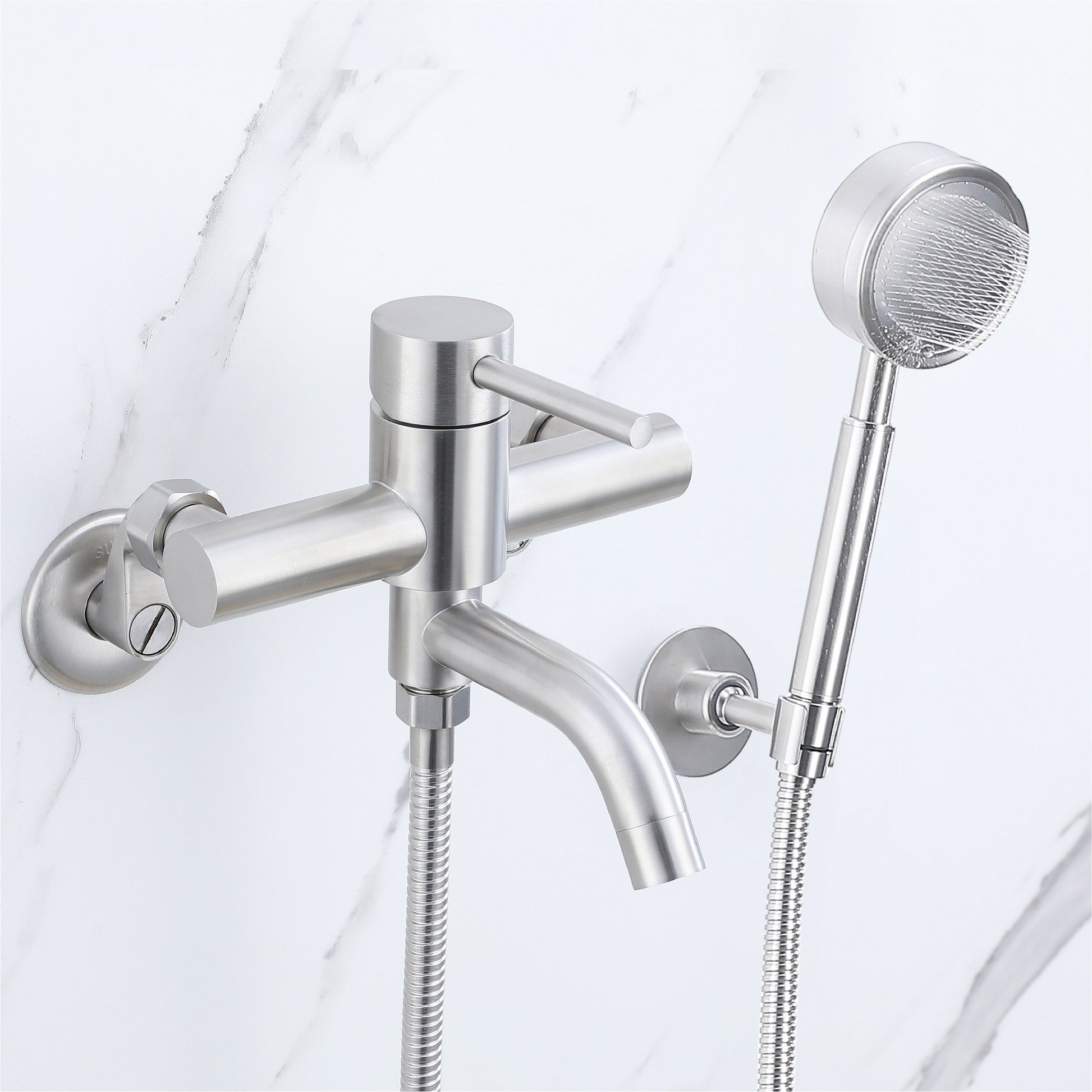 준앤코 SQS02se 스테인리스 샤워기 수전 욕조 샤워수전 샤워세트 56,600원