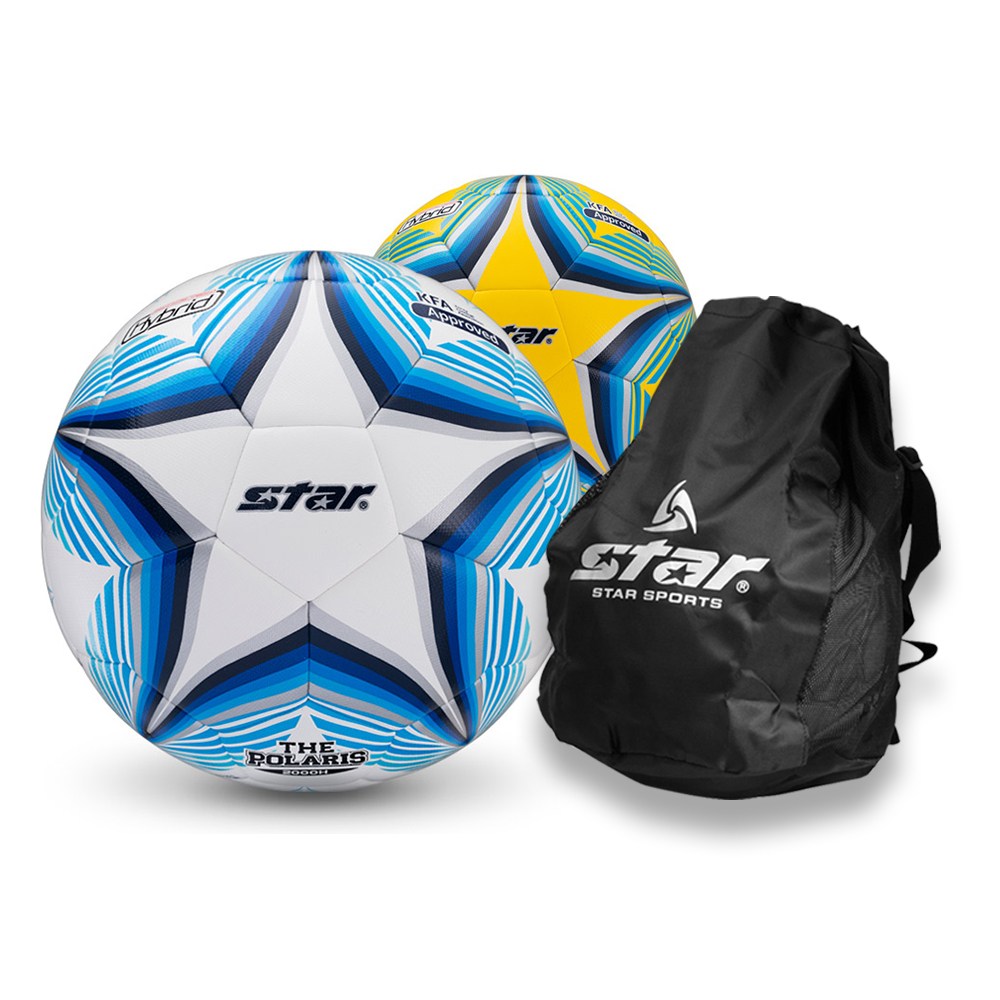 스타스포츠 더 폴라리스 2000H SB235H 축구공 5호 + 스타 볼 낱개가방 C형 배낭 XT101-47, 1개 62,700원