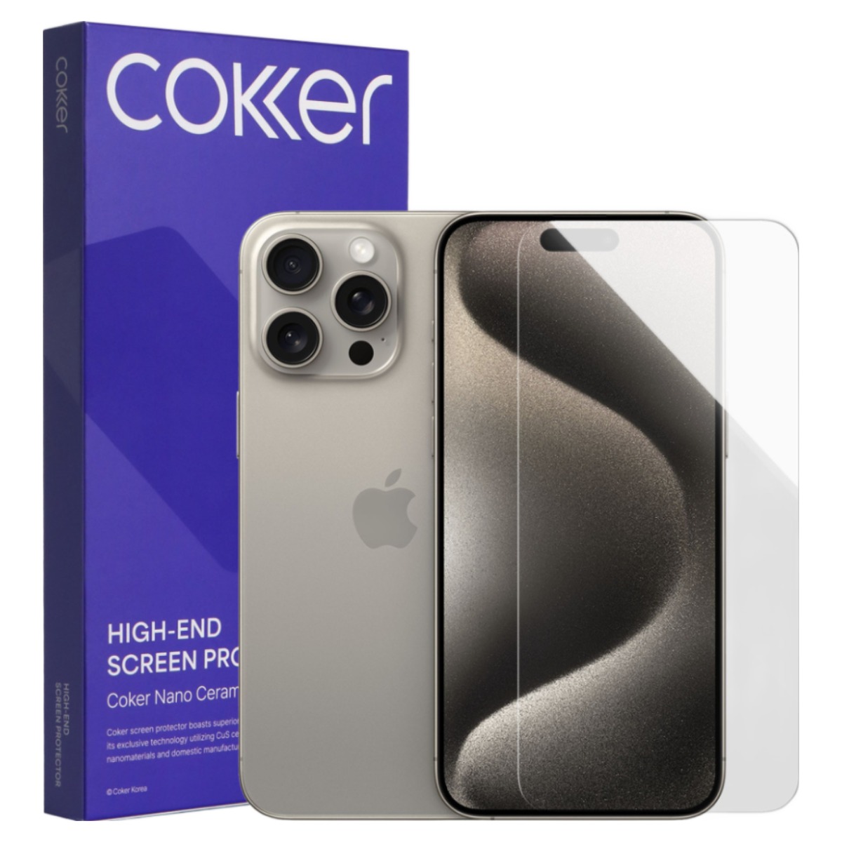 코커 갤럭시24 지문인식 저반사 강화유리필름 인피니트플렉스, 2개입 19,800원