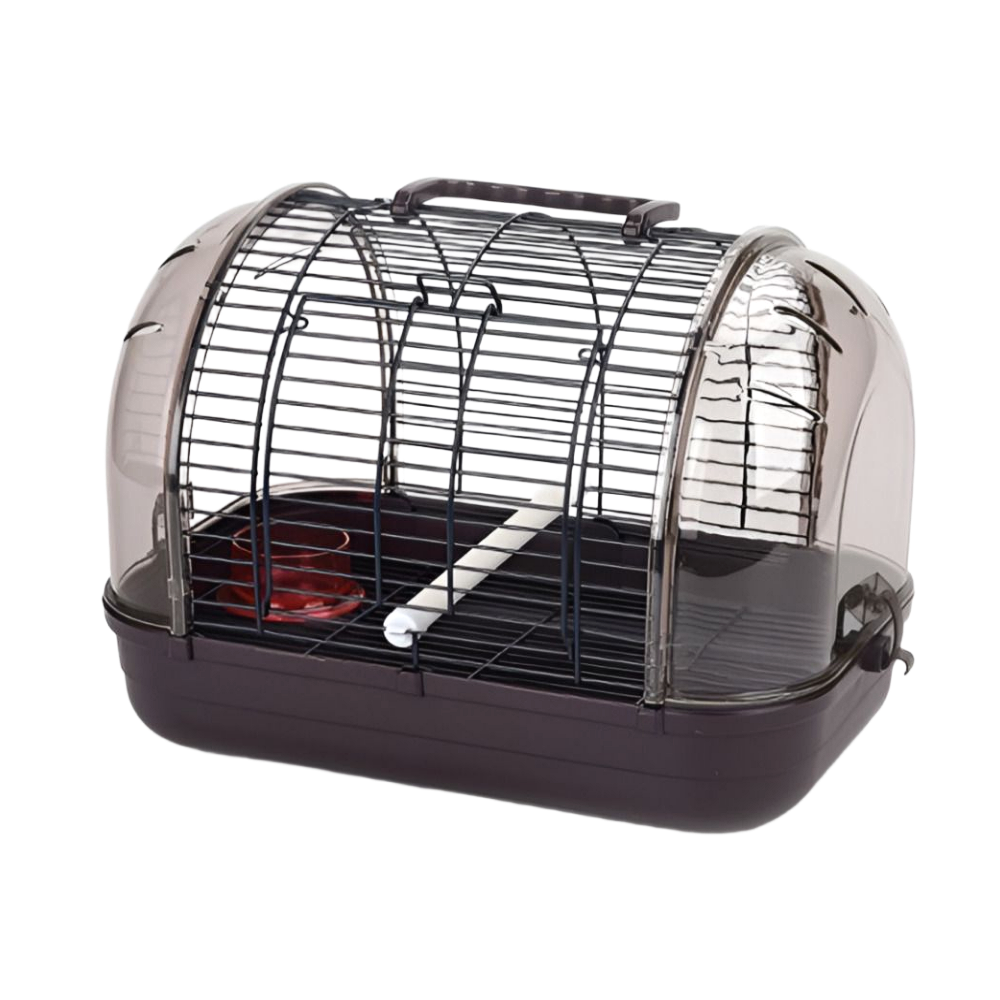 앵무새 투명 이동장 캐리어 새용품 이동가방 중소형, 1개, 브라운(대형) 39,500원