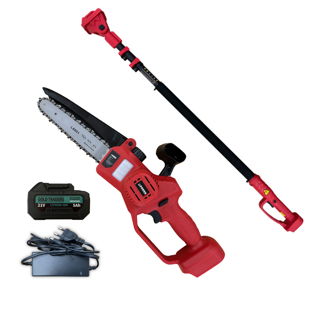 충전톱 충전식 체인톱 전기톱 가지치기톱 고지 장대톱 8인치 - 국내 AS 295,000원