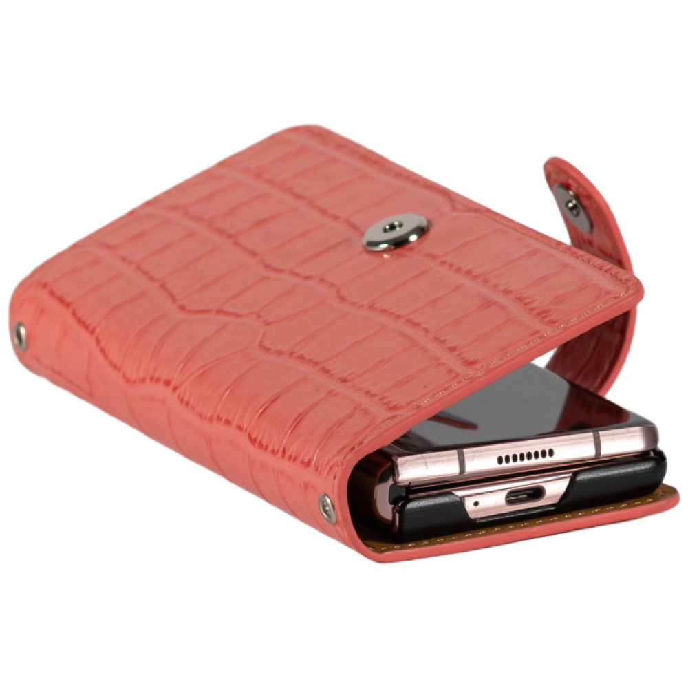 본아띠 갤럭시 제트폴드6 지갑 케이스 천연소가죽 악어 ZENITH 48,700원