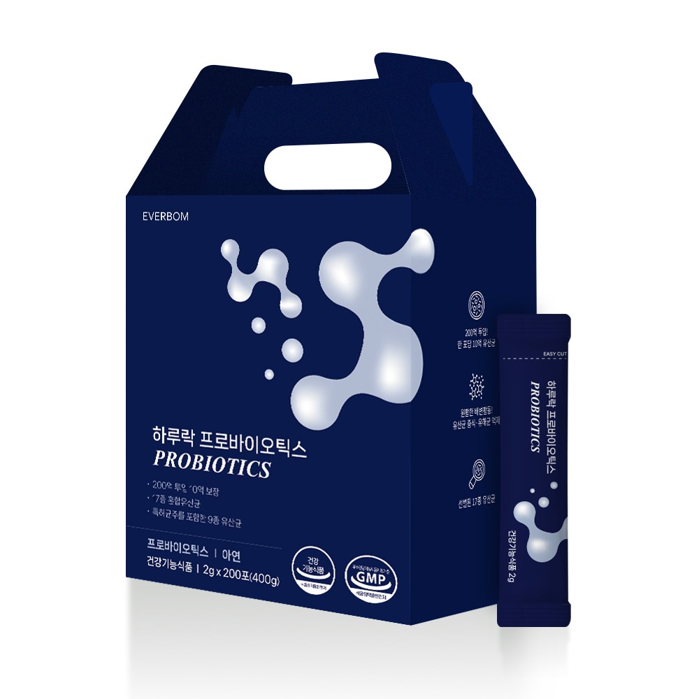 에버봄 하루락 대용량(200포), 1박스 119,000원