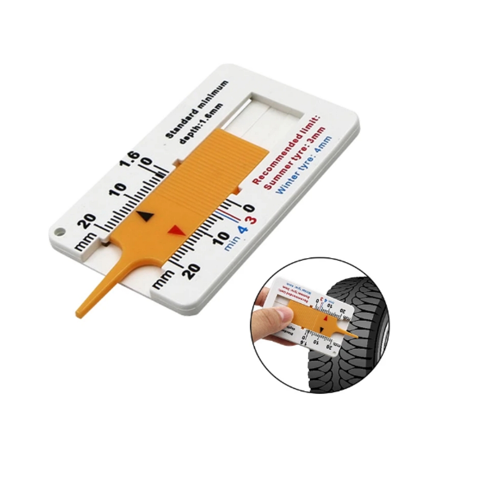 Themoreshop 타이어마모 게이지 트레드 측정기 깊이 뎁스 게이지 3,490원