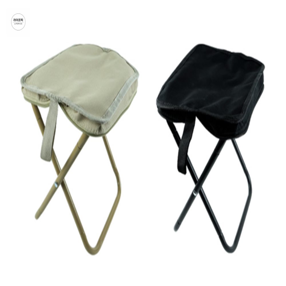 라이프리듬 접이식 쿠션 캠핑의자 세트 7,000원