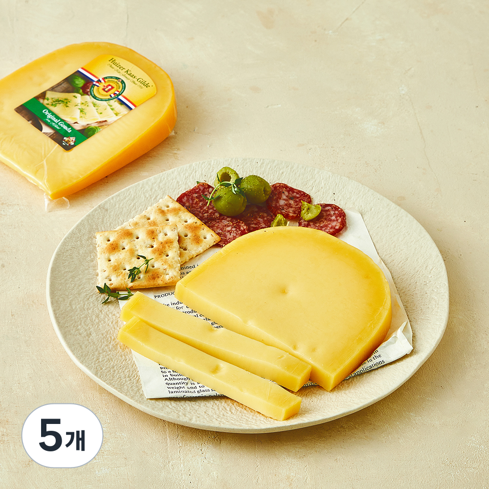 [로켓프레시] VISSERKAAS 고다 치즈 영, 200g, 5개, 1개입 37,530원