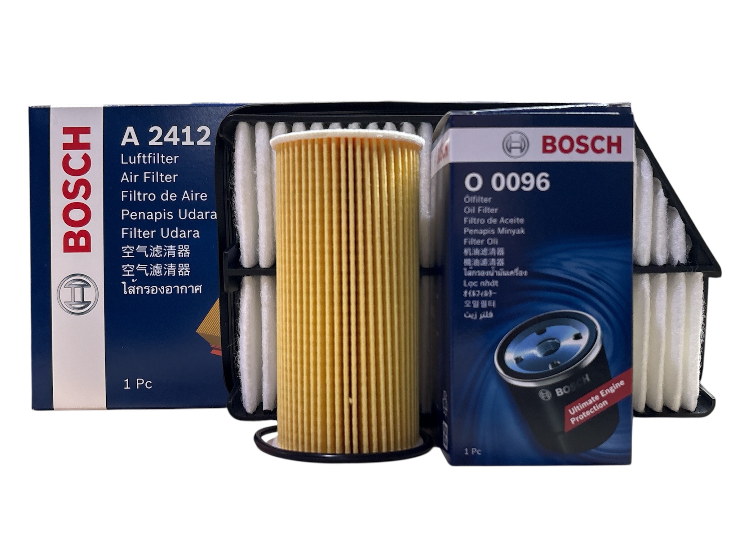 보쉬 엔진오일교환 필터 셋트 투싼ix LM 2세대 2.0 e-VGT 오일필터+에어필터 O0096+A2412, 오일필터+에어필터/O0096+A2412, 1개 9,180원