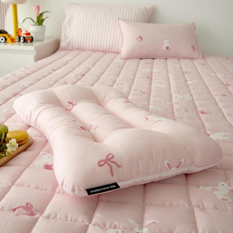 [MODERN HOUSE 중계점] 마미허그 소프트워싱 쁘띠래빗 빨아쓰는 경추베개 50*30 핑크  CZ0424012 20,300원