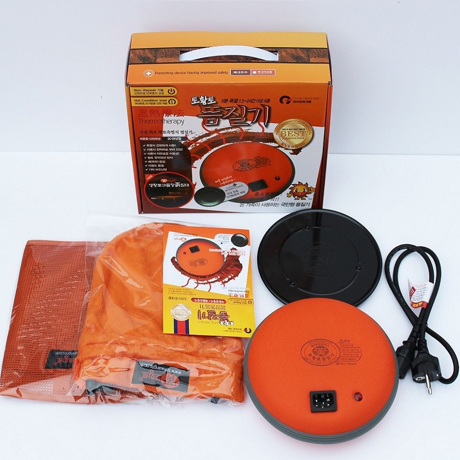 토황토 축열식 전기 뜸 찜질기 황토색 52,500원