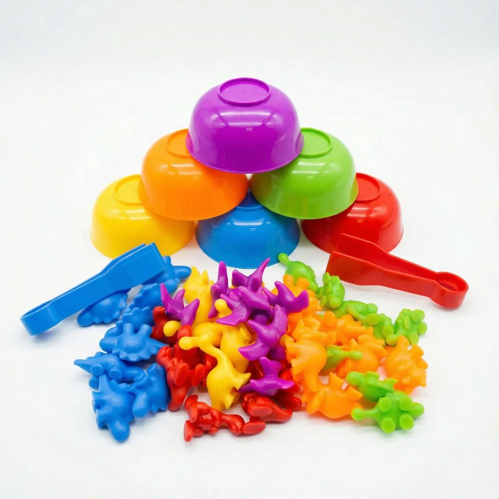 [KC인증] 빌리네집 애니멀 카운팅 장난감 몬테소리 수세기 소근육발달 집게 교구 색깔 컬러 분류놀이 14,800원