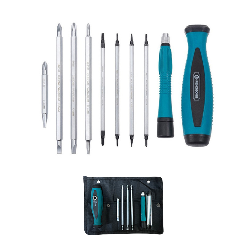 10P드라이버비트 세트 일자 십자 자석 마그네틱 미세 크롬바나듐강 특수강 고강도 전동드릴 임팩 육각 양면 17,400원