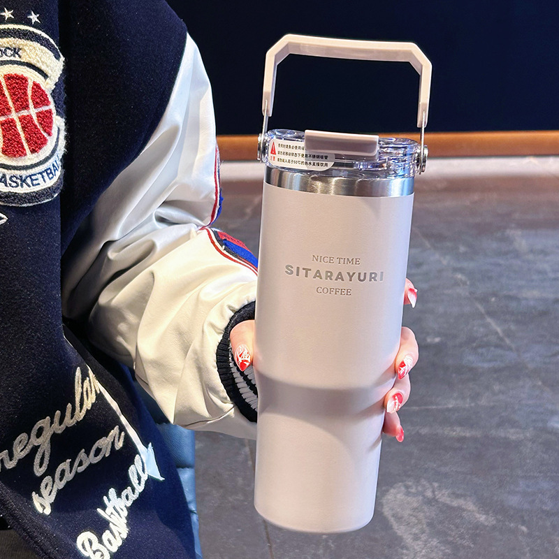 Siemzon 304 스텐 텀블러 차량용 이중 보온 빨대컵 15,290원