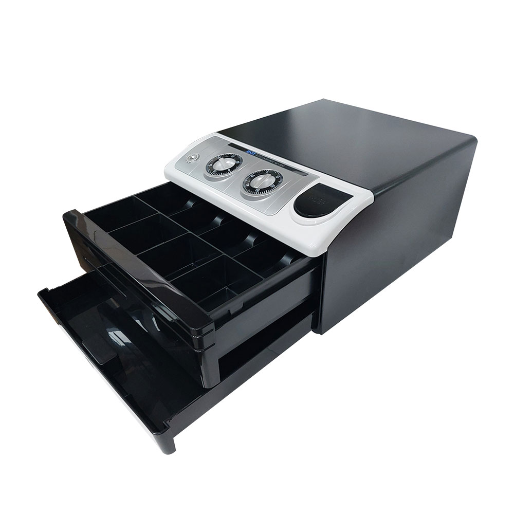 범일금고 캐시박스 매장 카운터용 금고 돈통 2단서랍 블랙색상 NC-350HB 83,800원