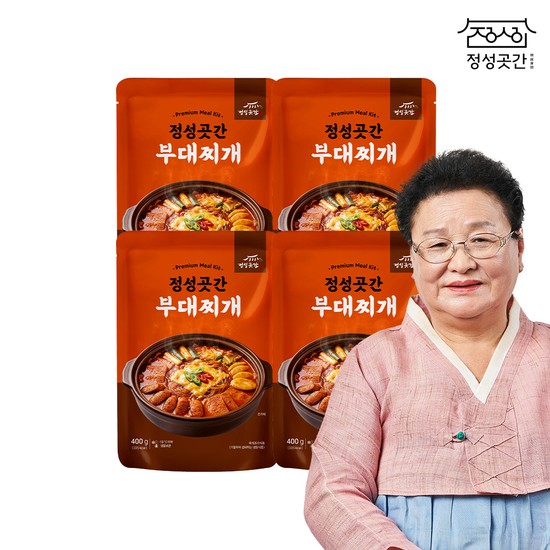 정성곳간 명인 강순의 부대찌개 400g 4팩, 400g, 4개 31,900원