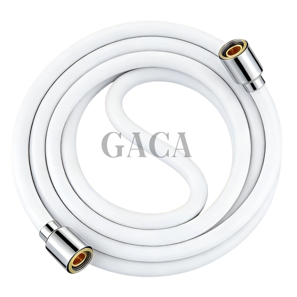 GACA 수압상승 필터 온오프 샤워기 5단조절 욕실 샤워기헤드, 화이트 호스 2m, 1개 7,990원