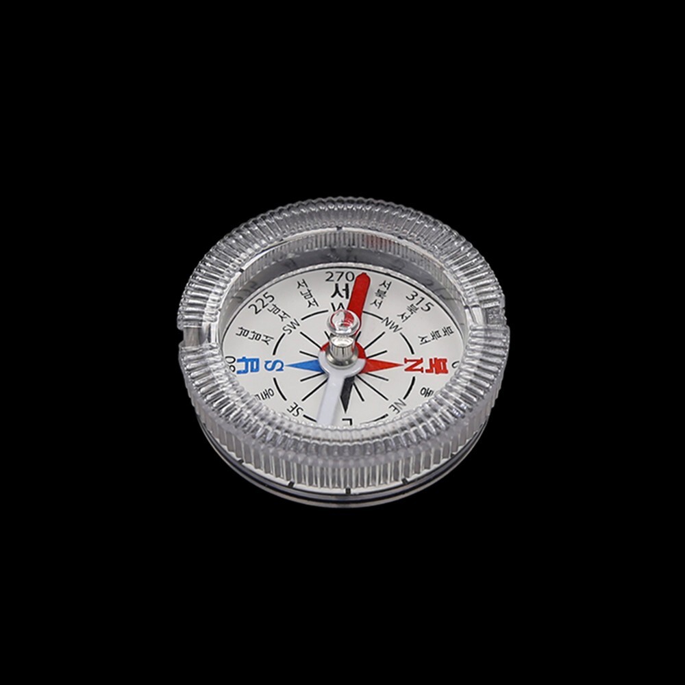 4cm 한글방위 투명 나침반 자석 전기실험 초등과학 원리 기자재 방과후 체험 북극 실험실 3,000원