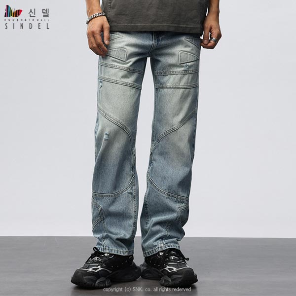 신델 유니크 데님 진 레트로 일자 청바지 sj1027 51,200원