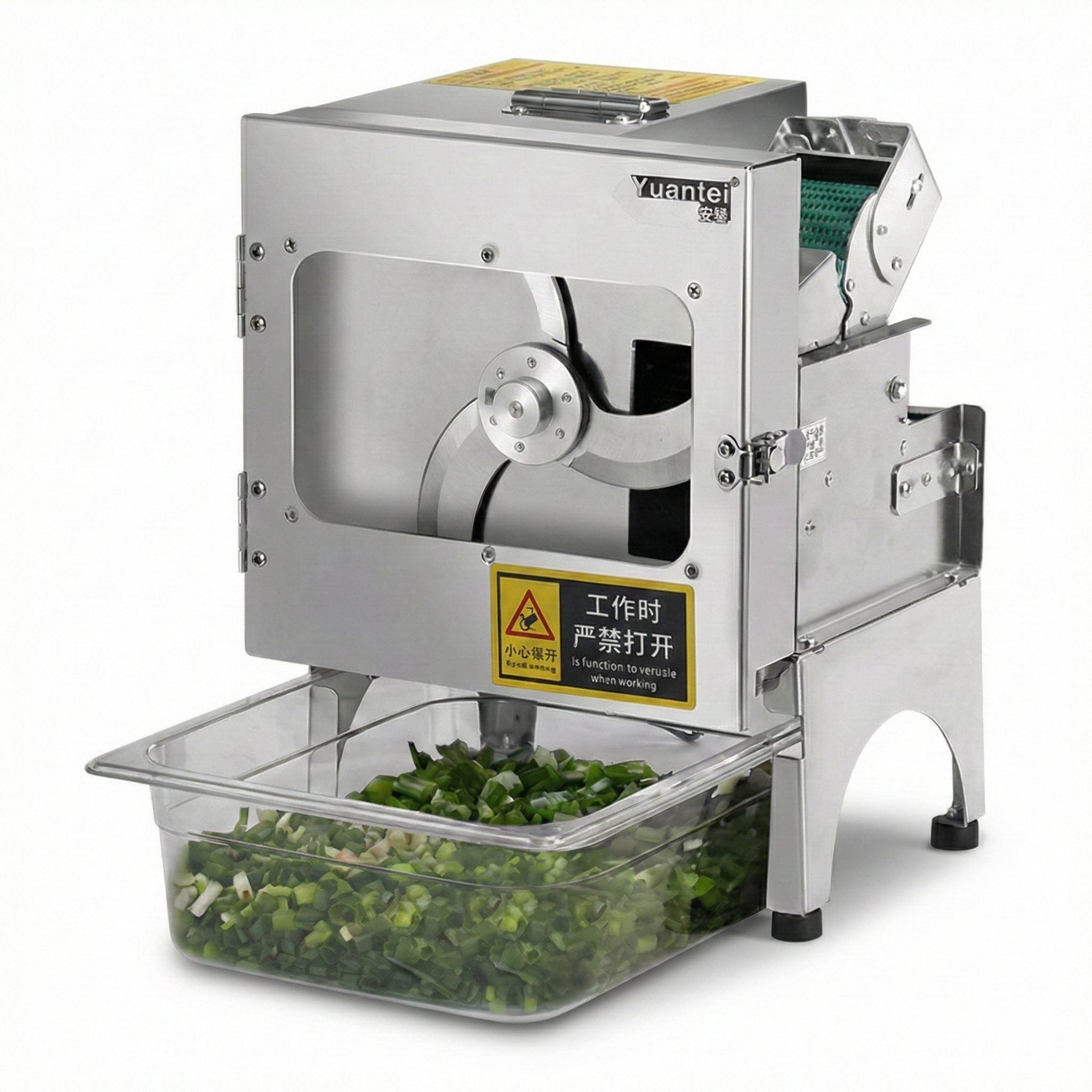 코어툴 전동채칼 업소용 야채다지기 슬라이서 양배추 당근 자동 채칼 실내투명창 와이드컨베이어벨트, 1개, 실버03 461,900원