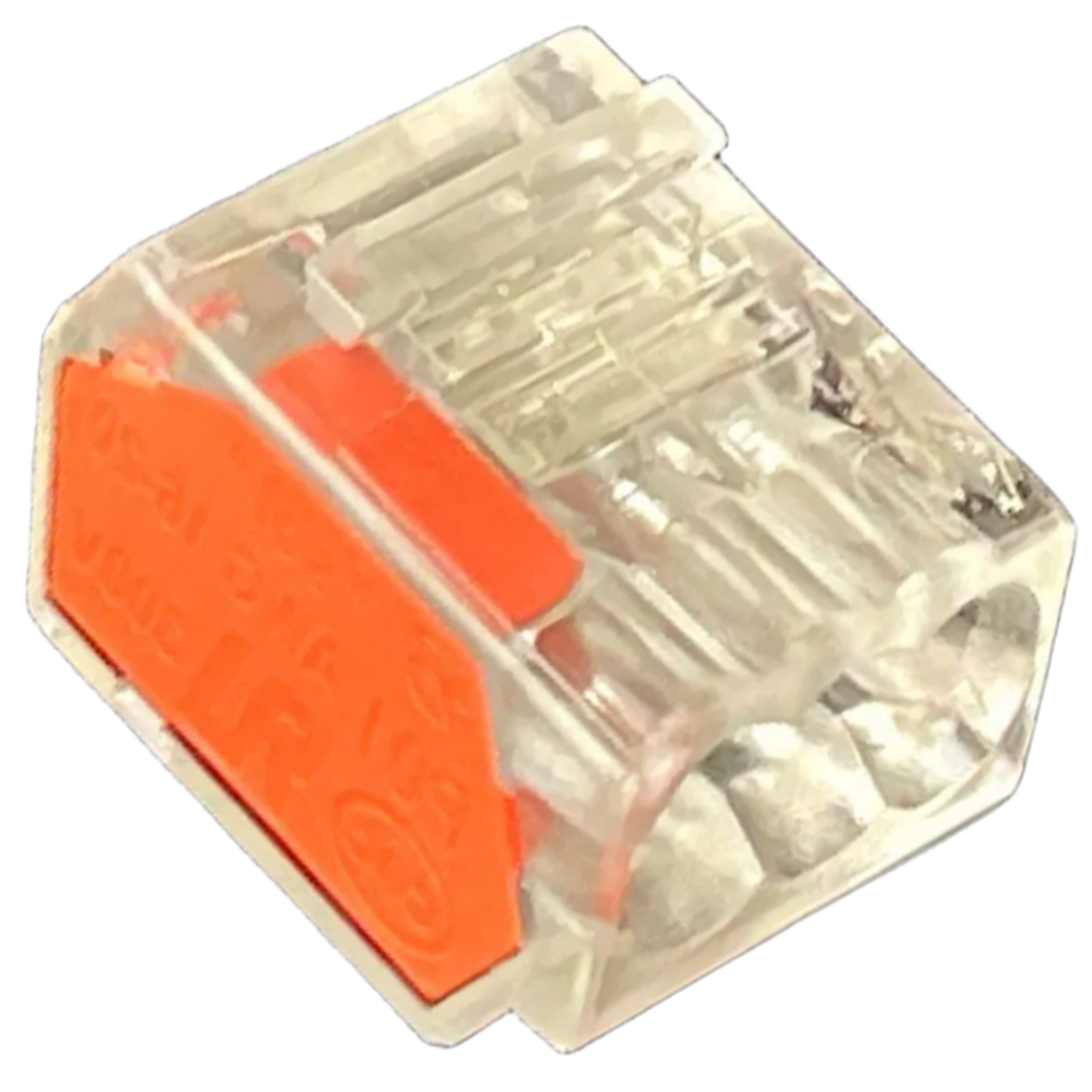 셀러킹즈 전선 커넥터 푸쉬인 꽂음형 3P 주황색 자이안트록 UL인증 1봉 500EA, 500개 55,500원