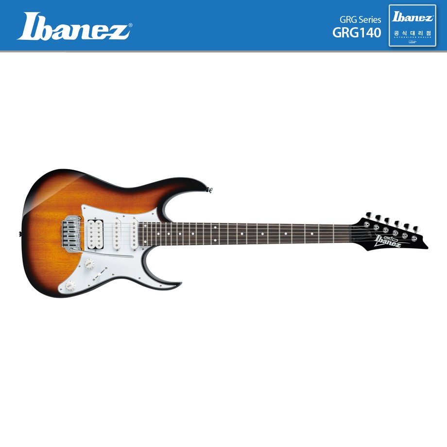 [IBANEZ] 아이바네즈 일렉기타 GIO 시리즈 GRG140 썬버스트 / IBANEZ GIO SERIES GRG140 SUNBURST [IBEG-209-SB] 374,000원