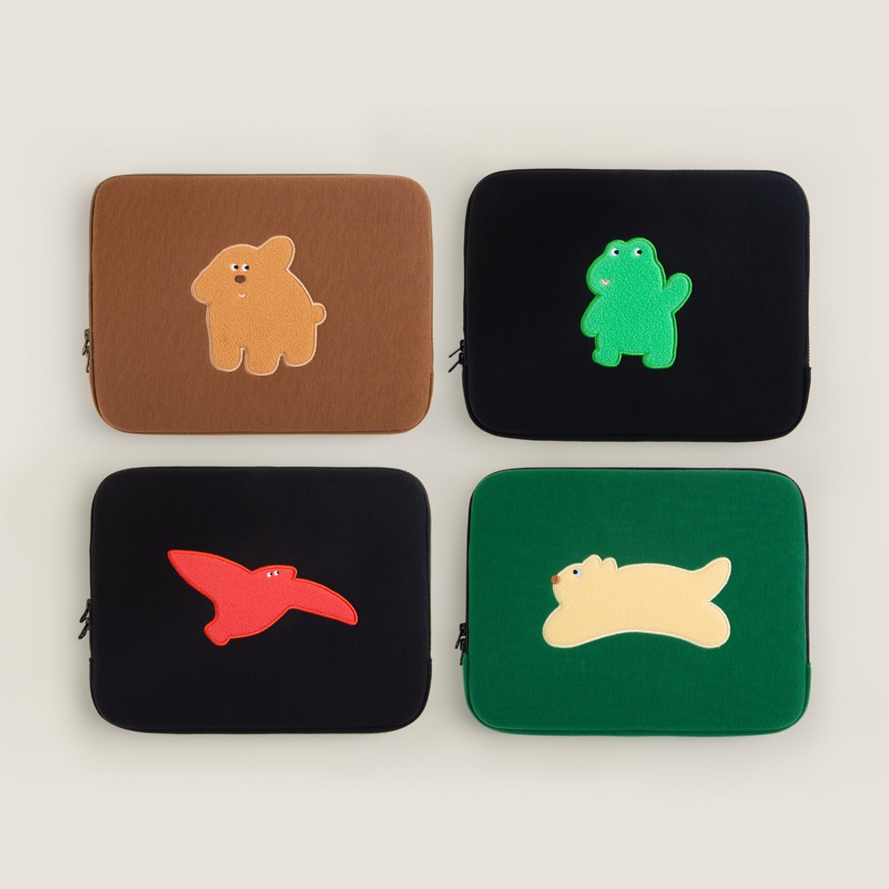 올뉴프레임 자수 노트북파우치 토동토동 친구들 (아이패드/13/15인치) 32,800원