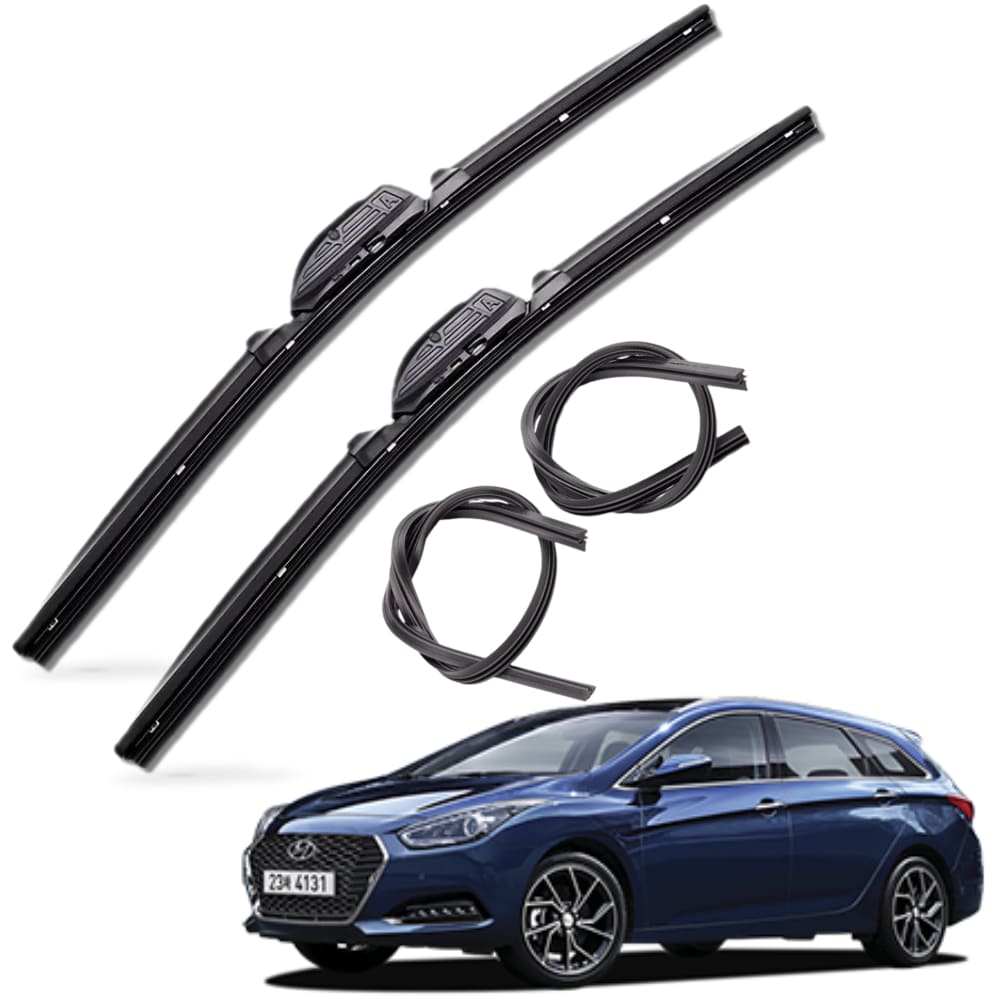 i40 전차종 순정(호환)형  자동차 프리미엄 와이퍼 전면 리필고무 1+1+1 23,800원